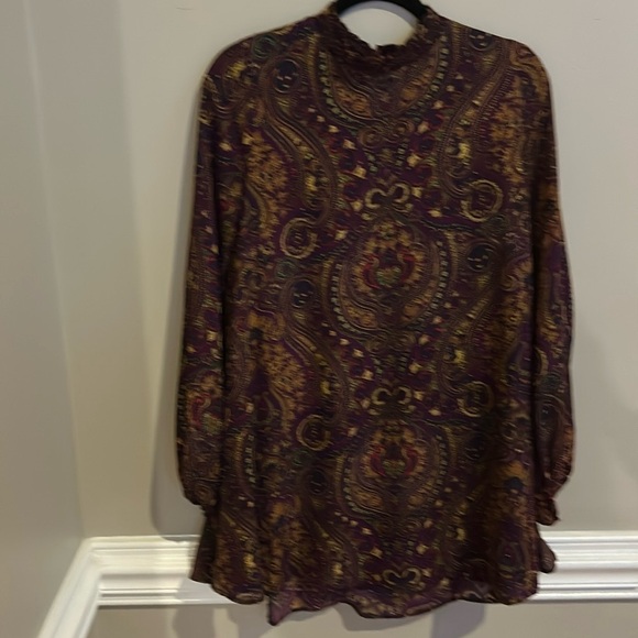 Show Me Your Mumu Junebug Purple Paisley Dress Size Small - Picture 1 of 8